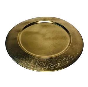 Placa de cargador de diseño, accesorios de vajilla, más exigentes y de tendencia, alta calidad, precio bajo para Decoración de mesa en hoteles - Product Image 1