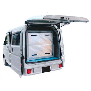 Compact Wagon <strong>Cooler</strong> <strong>Box</strong> For Transporting And Delivering Perishable Goods - Product Image 1