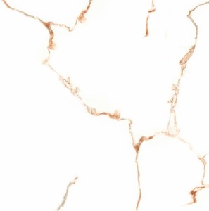 Carreaux de céramique vitrifiés numériques Statuario de qualité supérieure, couleur blanche, 600x600 mm, surface polie, par Novac Ceramic, qualité premium - Product Image 1