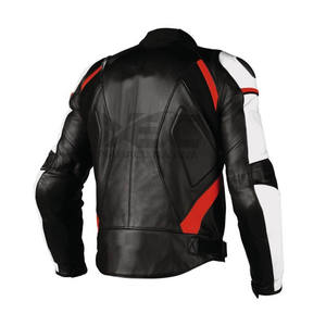 เสื้อแจ็คเก็ตขี่มอเตอร์ไซค์หนังคุณภาพสูง กันน้ำ สำหรับการแข่งขัน - Product Image 2