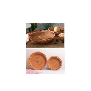 ถาดหวายสำหรับเสิร์ฟพร้อมดีไซน์สุดสร้างสรรค์ถาดหวายดีไซน์สุดสร้างสรรค์งานแฮนด์เมด - Product Image 1