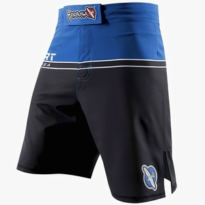 Pantalones cortos MMA unisex hechos a medida de alta calidad con tela personalizada El mejor material Servicio OEM - Product Image 2