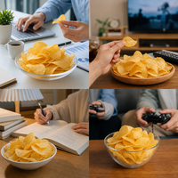 Copico Chips de pommes de terre au goût épicé 105g