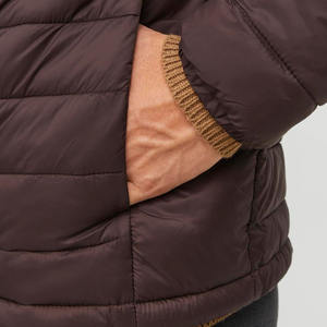 Veste matelassée d'hiver pour hommes personnalisée de haute qualité avec logo camouflage à l'avant, imperméable, coupe-vent, garder au chaud - Product Image 4