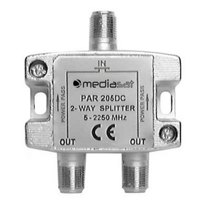 Divisor de Antena Pasivo con 2 Salidas Silver PAR 205 DC - Product Image 2