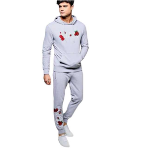 Ropa Deportiva de Invierno Unisex Personalizable de Alta Calidad, Elegante Traje Deportivo de Dos Piezas, Informal, Transpirable, de Poliéster/Algodón, Largo hasta la Rodilla - Product Image 1