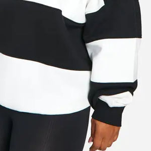 Diseño de Cuello Redondo con Mangas Largas, Diseño de Alta Calidad, Ajuste Holgado, Diseño a Rayas, Diseño Económico, Servicio OEM, Diseño 2026 - Product Image 4