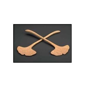 Ensemble de 2 cuillères en bois jetables écologiques durables de qualité supérieure pour les mesures de thé de mariage Luxe Home Decor Wholesale India - Product Image 1