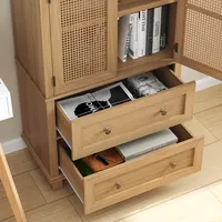 Meuble TV en bois de rotin de haute qualité et meuble de table en bois dur meubles de salon pour chambre à coucher fabriqués au Vietnam