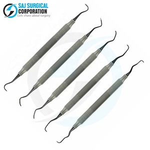5 pièces ensemble dentaire Gracey Curette allemand acier parodontal Instruments CE certifié en gros ensemble dentaire Instrument chirurgical - Product Image 3