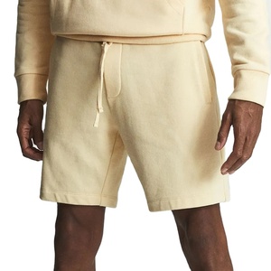 Summer Heavyweight Shorts Logo personnalisé 280 GSM French Terry Shorts pour hommes Cotton Sports Half ShortsDDP shipping - Product Image 1