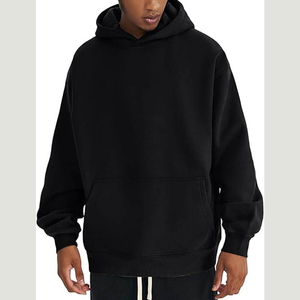 Sweat à capuche en coton pour homme et femme, logo personnalisé imperméable, OEM, sweat à capuche imperméable à la vente, molleton de coton respirant unisexe - Product Image 3