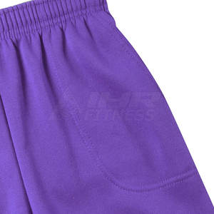 Meilleures ventes Short d'entraînement taille moyenne style rue haute pour homme respirant imperméable haute qualité en toile taille élastique solide - Product Image 4