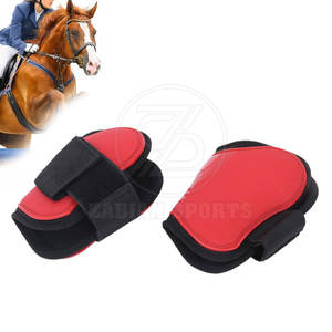Bottes légères de fetlock de cheval avec les bottes molles de fetlock du néoprène de sangles sûres pour le confort de cheval - Product Image 6