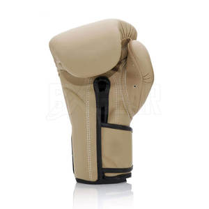 Guantes de boxeo de cuero de moda superior con carcasa exterior fuerte y espuma interior para una máxima absorción de impactos y protección de las manos - Product Image 4