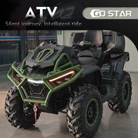 Quad pour enfants, moteur Qianjiang 110cc, véhicule tout-terrain, démarrage électrique, transmission automatique CVT, 4 roues motrices
