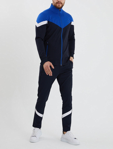 Conjunto deportivo con logotipo personalizado 2022, chándales informales de algodón de 2 piezas antitécnicos para hombre, chándal de lana con diamantes de imitación al por mayor con SI - Product Image 2