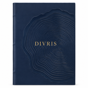 ปกเมนูร้านอาหารหรูหรา DIVRIS DRL-111 แบบสั่งทำพิเศษ  วัสดุหนัง PU กันน้ำ พร้อมหน้ากระดาษเปลี่ยนได้ - Product Image 1