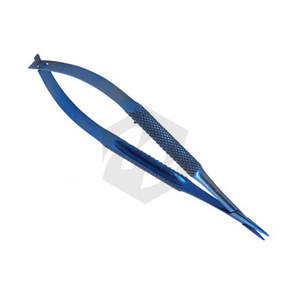 Porte-aiguilles Castroviejo de haute qualité 12 cm avec verrouillage sécurisé, instruments chirurgicaux médicaux en titane, microchirurgie ophtalmique - Product Image 4