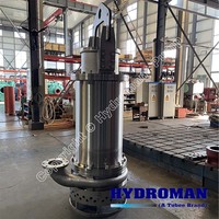 Pompa Lumpur Submersible Baja Tahan Karat Hydroman SS316L 4" Peru