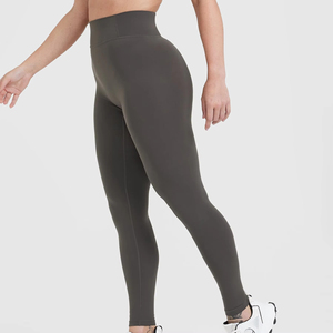 Legging pour femme personnalisé, nouvelle arrivée 2025, en vente directement auprès du fournisseur d'usine, taille haute, pour l'entraînement et la course à pied - Product Image 1