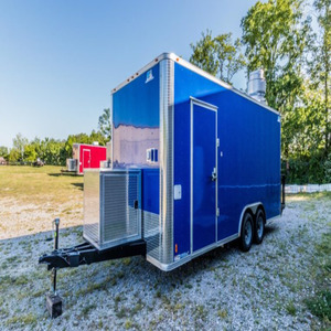 Remorque alimentaire mobile 8,5x20, remorque alimentaire équipée 7x16, remorque de cuisine commerciale mobile directement de l'usine - Product Image 6