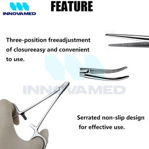 Kelly คีมห้ามเลือดสแตนเลสสตีลใช้ซ้ำได้เครื่องมือผ่าตัดแบบแมนนวลพร้อมการสนับสนุนทางออนไลน์ - Product Image 2