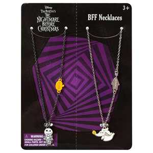 Collier BFF pour enfants The Nightmare Before Christmas, ensemble de 2 pièces, 150 unités, vente en gros, carton, livraison gratuite - Product Image 3