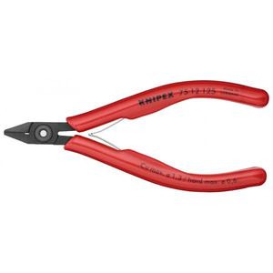 คีมตัดไฟฟ้าแบบเฉียงของ Knipex พร้อมด้ามจับพลาสติก ด้ามจับขัดเงา พร้อมตัวกันเศษโลหะ - Product Image 1