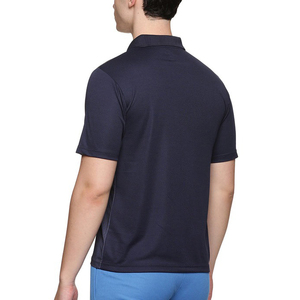 Toile solide de sublimation personnalisée à séchage rapide pour chemise hommes tissu polyester respirant vêtements de sport uniforme d'équipe golf décontracté - Product Image 4