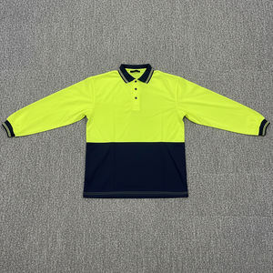 Camiseta Polo de Seguridad Reflectante de Alta Visibilidad con Logotipo Personalizado, Impermeable, Disponible en Todas las Tallas, Camiseta con Franjas de Alta Visibilidad - Product Image 1