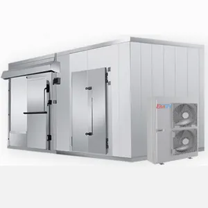 EMTH supply cold room storage ice box cold room -18 degree condensing unit and evaporator and panels for cold chamber