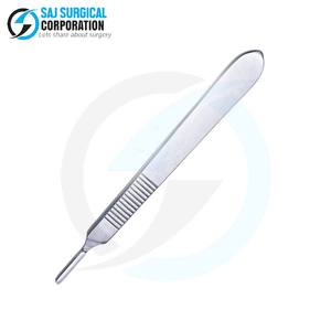 Acier inoxydable recyclable de poignée écologique de scalpel avec l'outil médical viable d'emballage biodégradable - Product Image 3