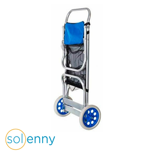 Chariot de chaise de plage Convertible en Table pliable | Chariots de plage | Meubles de plage prêts à être expédiés depuis l'espagne - Product Image 2