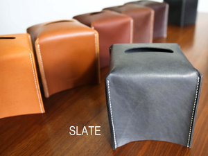 LBTC-0009D de boîte à mouchoirs en cuir véritable de luxe rétro vintage durable personnalisé en gros hôtel maison - Product Image 6