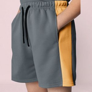 Ensemble de vêtements pour garçons respirants personnalisés de haute qualité, style décontracté pour garçons et filles, t-shirt à manches courtes, short mi-long, ensemble pour enfants - Product Image 5