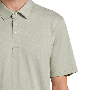 100% cotton high quality Sleeve <b>Monogram</b> Pattern Jacquard T-<b>Shirt</b> Luxury Casual Top Men's Knit Polo <b>Shirt</b> - Product Image 3