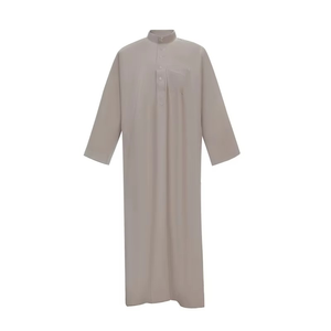 Túnicas Islámicas para Hombre de Algodón Transpirable de Alta Calidad, Personalizadas, Más Vendidas - Servicio OEM al por Mayor para Adultos - Product Image 1