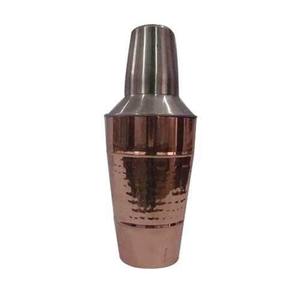 Shaker à cocktail en acier inoxydable fini antique Barware Design martelé personnalisé par le designer - Product Image 4