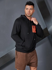 Sudadera con capucha de gran tamaño personalizada fabricante de calidad superior de los hombres de algodón polar pulóver cálido invierno Streetwear sudaderas con capucha al por mayor - Product Image 4