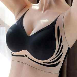 Sujetador de soporte antiflacidez para mujer Sujetador de copa fija deportivo a prueba de golpes para correr Montar Bralette libre de alambre Yoga - Product Image 4