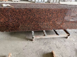 Granito <span class=keywords><strong>Rosso</strong></span> Baltico Carmen, Granito <span class=keywords><strong>Rosso</strong></span> Rubino per Cucina, Marrone <span class=keywords><strong>Scuro</strong></span> Antico al Metro Quadrato, Rivestimento Murale, <span class=keywords><strong>Pietra</strong></span> per Facciate - Product Image 5