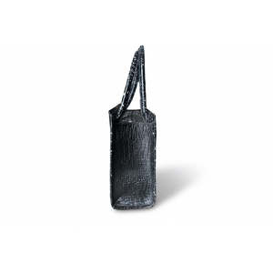 Sac à main décontracté en cuir vegan pour femmes, motif alligator, grande capacité - Product Image 2