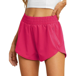 Vente en gros de shorts de survêtement personnalisés à la mode pour femmes shorts de sport décontractés en coton pour femmes 2026 - Product Image 2