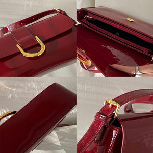 Bolso Bandolera/Hombro de Piel Sintética para Mujer con Cierre de Cremallera y Dos Correas, Impermeable, Precio al por Mayor - Product Image 3