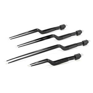 Pinzas bipolares de irrigación de acero inoxidable con enchufe plano europeo de la mejor calidad, punta de 15cm y 1,5mm - Product Image 1