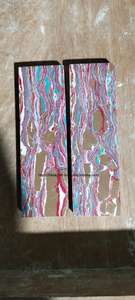 Escamas de mango de cuchillo de piedra reconstituida pulida, con diseño de cuerno de vaca y cuerno de búfalo, artesanía natural, ecológicas, elegantes y con efecto perla único - Product Image 4