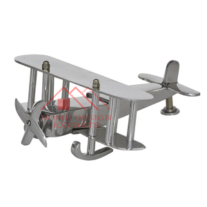 Sculpture d'avion abstraite de table pour salon, décoration de la maison, sculpture moderne et élégante pour bureau - Product Image 3