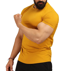 Camisas de gimnasio para hombre más vendidas, ropa activa, Qucikdry, estirable, ligera, secado rápido, Impresión de logotipo personalizado - Product Image 3