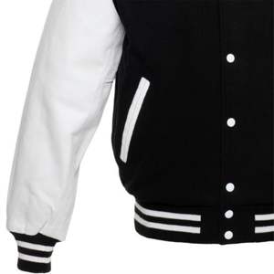 Chaqueta universitaria de vinilo de lana de primera calidad: estilo clásico, duradera y perfecta para el uso diario y la moda atlética - Product Image 6